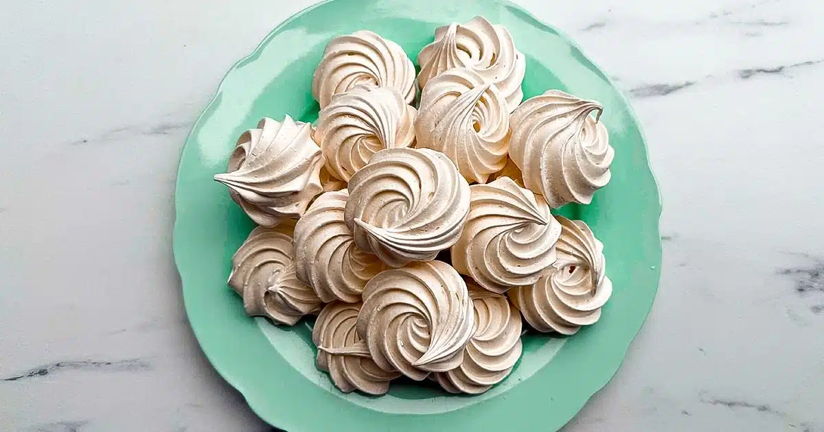 Recette de meringue au four