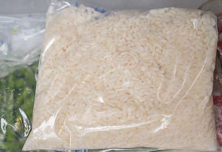 Peuton congeler du riz cuit