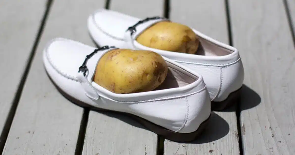 Mettez une pomme de terre dans vos chaussures : c’est magique, voici pourquoi