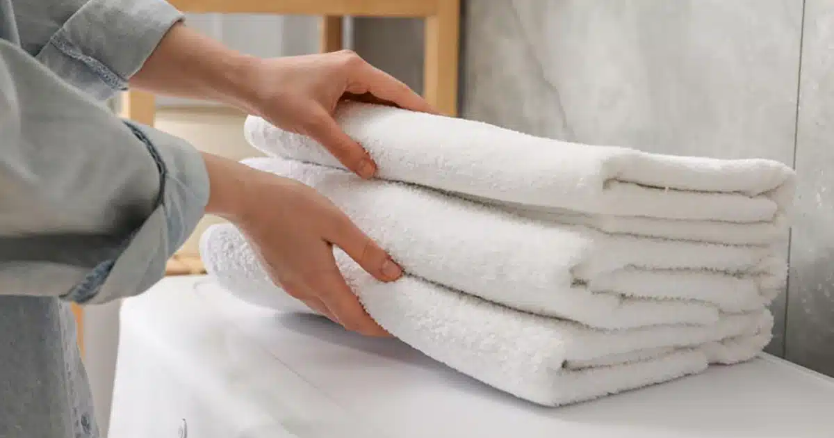 Pourquoi n’utiliser que des serviettes blanches dans votre salle de bain ?