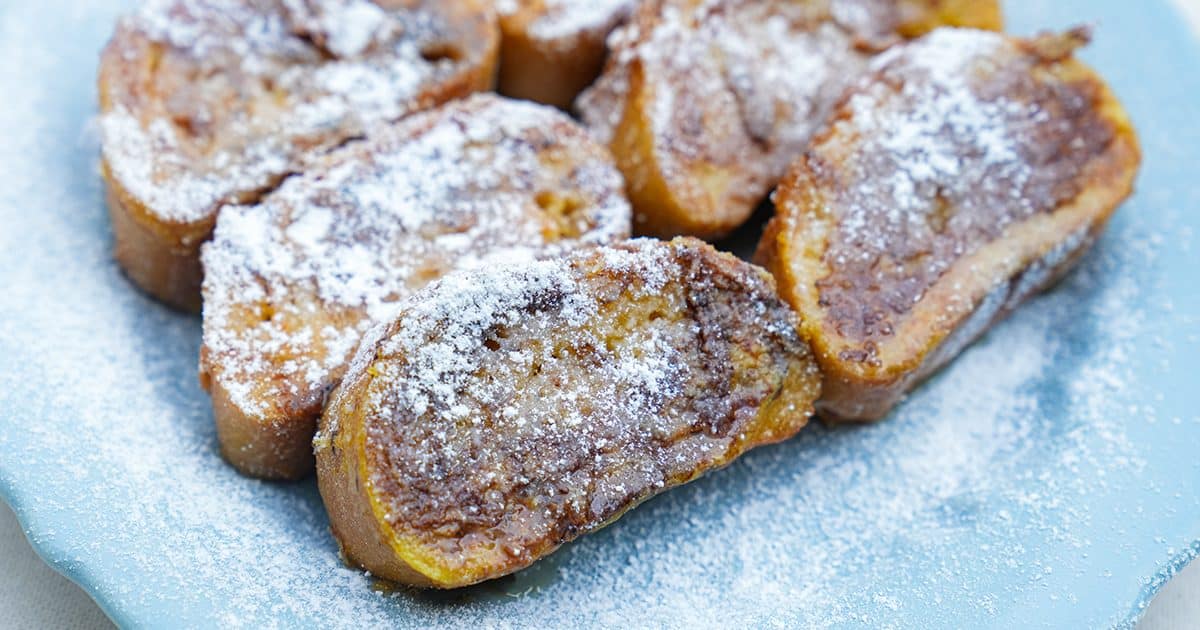 La véritable recette de pain perdu